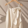 Plus Size Bow Cami Top with Short Length and Loose Fit